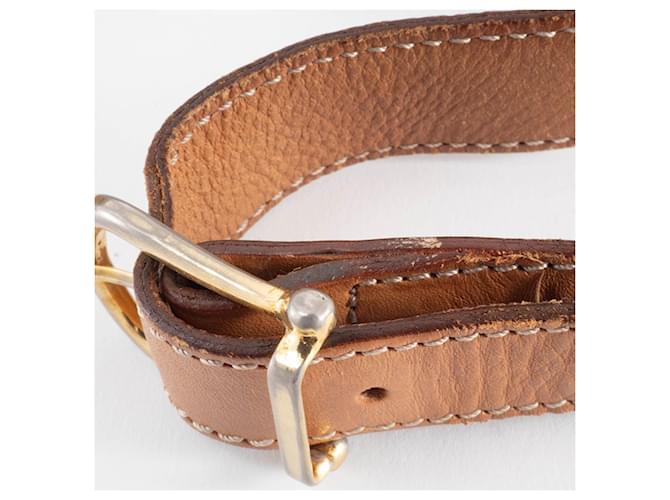 Céline Borsa a Spalla Celine Macadam Flap Marrone - vista 13