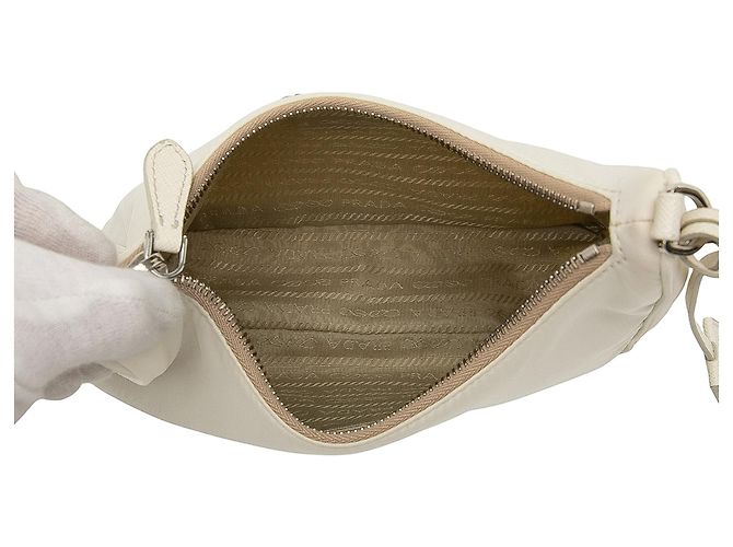 Bolso Prada White Re Nylon Re Edition 2005 Blanco - vista 4
