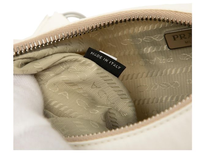 Bolso Prada White Re Nylon Re Edition 2005 Blanco - vista 6