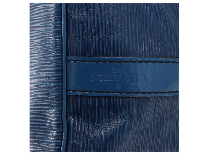 Noe Borsa Louis Vuitton Noé in pelle Epi Petit Noé Blu - vista 7