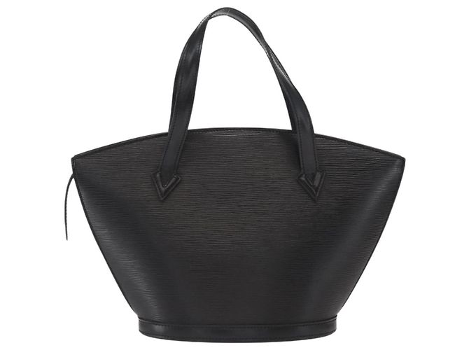 Borsa a mano Saint Jacques in pelle Epi GM Louis Vuitton Nero - vista 2