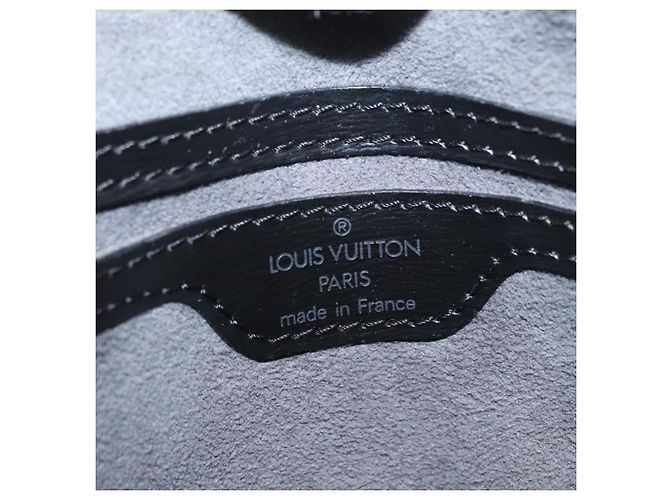 Borsa a mano Saint Jacques in pelle Epi GM Louis Vuitton Nero - vista 7