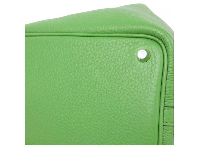 Hermès Picotin Lock PM Handtasche Hellgrün - Ansicht 3