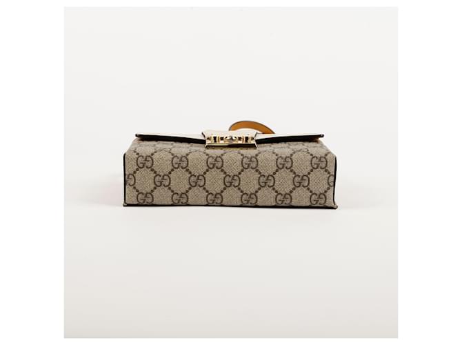 Gucci Mini Tote e Borsa a Spalla Paddlelock Marrone - vista 8