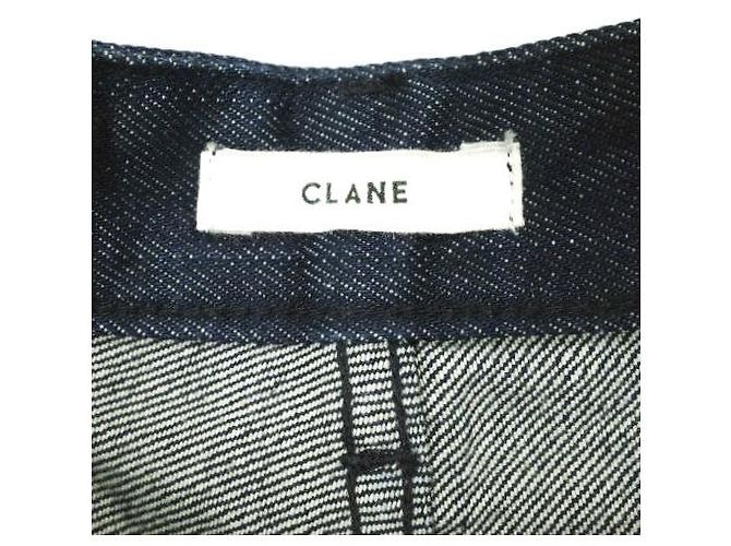 Autre Marque Denim-Hosen im Boot-Cut mit CLANE-Färbung Blau - Ansicht 11