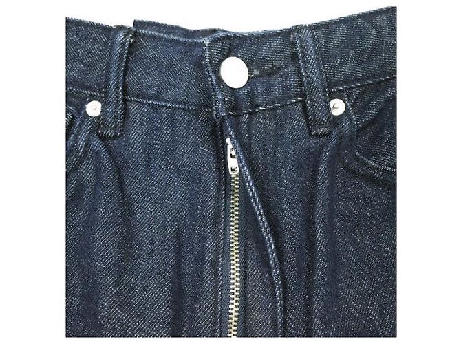 Autre Marque Denim-Hosen im Boot-Cut mit CLANE-Färbung Blau - Ansicht 5