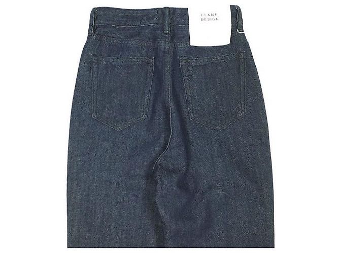Autre Marque Denim-Hosen im Boot-Cut mit CLANE-Färbung Blau - Ansicht 7