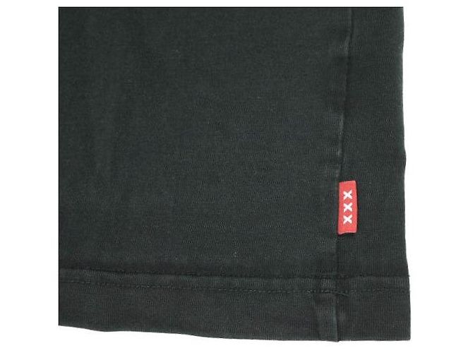 Autre Marque Camiseta de algodón bordada con logo GOD SELECTION XXX Negro - vista 6