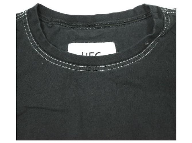 Autre Marque Camiseta de algodón UEG HUMAN AGAINST RACISM Negro - vista 4