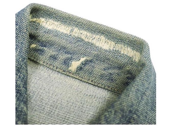 Autre Marque Chaqueta de mezclilla de algodón Levi's 507XX Azul - vista 4