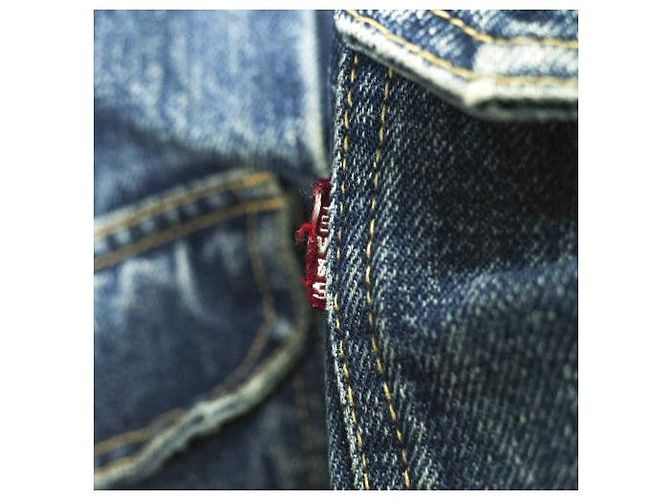 Autre Marque Chaqueta de mezclilla de algodón Levi's 507XX Azul - vista 6
