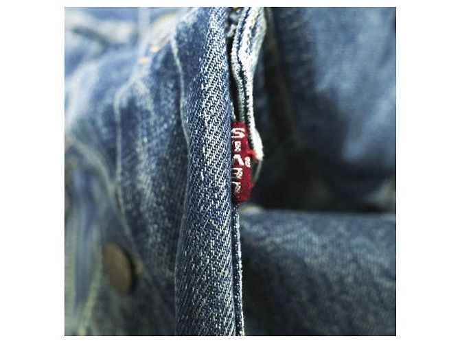 Autre Marque Chaqueta de mezclilla de algodón Levi's 507XX Azul - vista 7