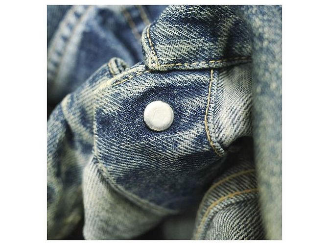 Autre Marque Chaqueta de mezclilla de algodón Levi's 507XX Azul - vista 9