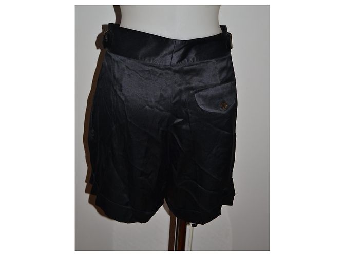 Etro Shorts aus Seide schwarz Größe 42 - Ansicht 4