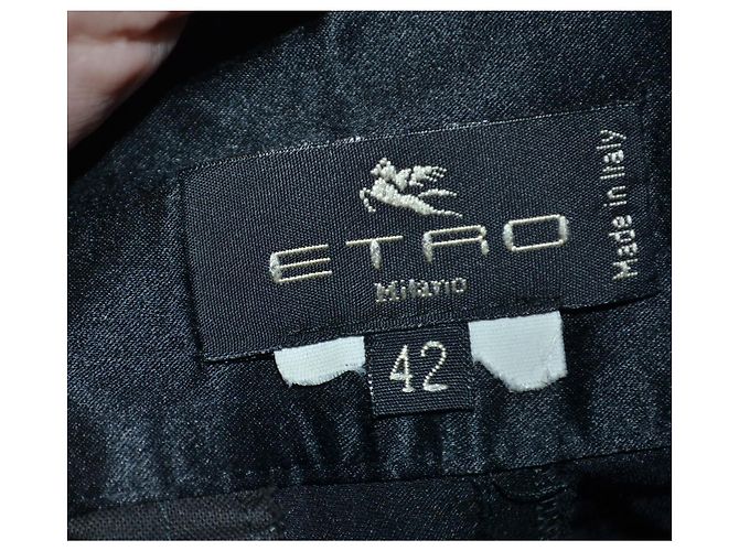 Etro Shorts aus Seide schwarz Größe 42 - Ansicht 5