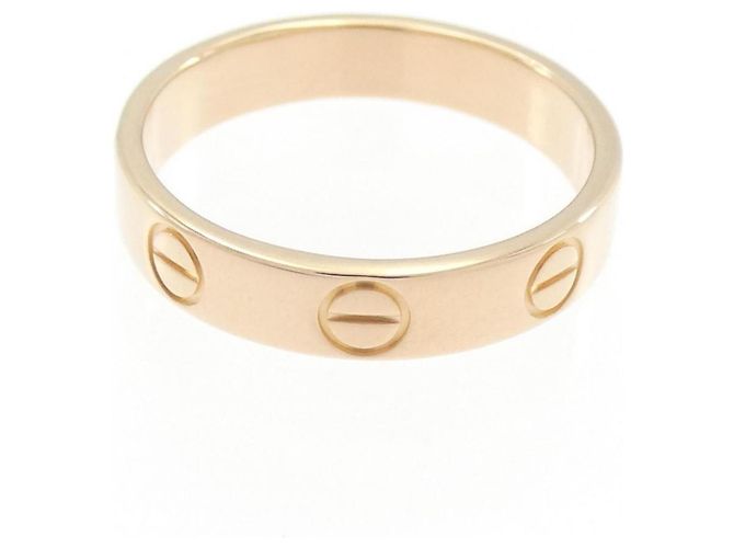 Anello Mini Love Cartier in Oro Rosa - vista 2