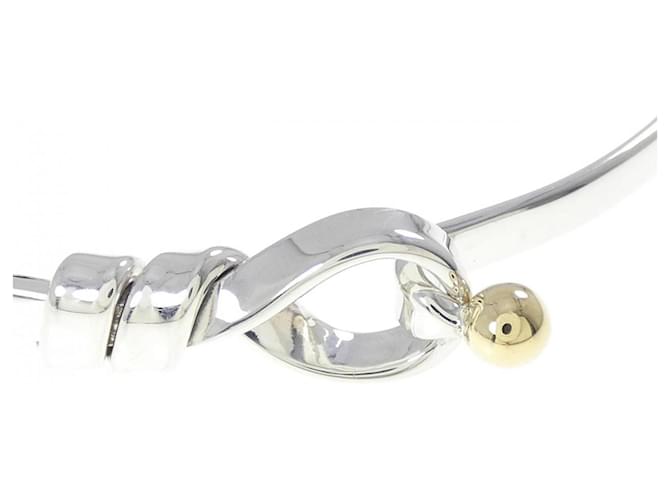 Tiffany & Co Bracciale Hook & Eye Tiffany Argento D'oro - vista 2