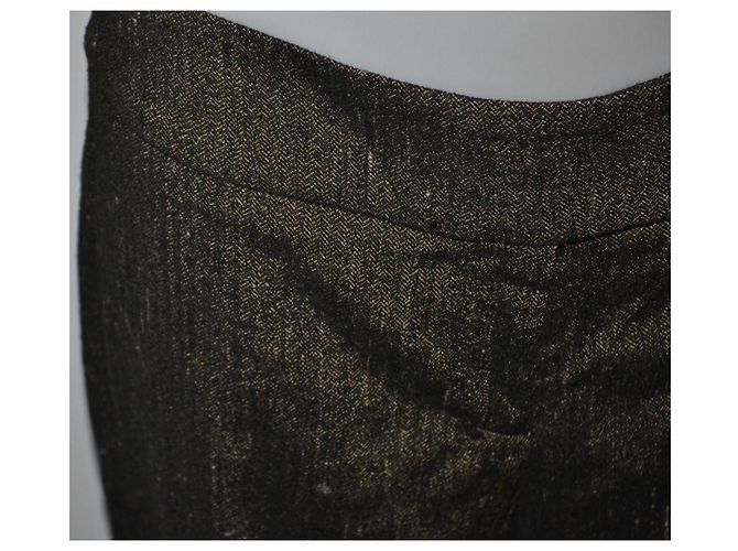 Pantalones rectos Trussardi de viscosa talla 42 Multicolor - vista 2