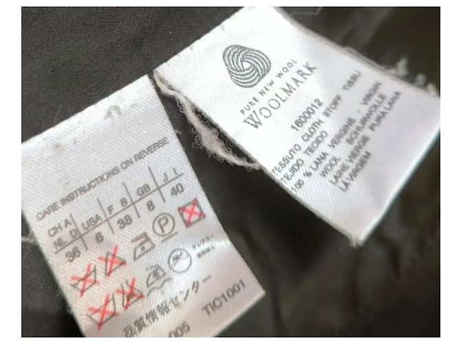 Abrigo de lana Max Mara negro - Ansicht 3