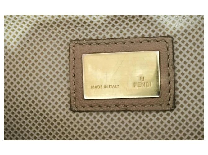 Fendi Schulter-Baguette-Tasche Anthrazitgrau - Ansicht 2