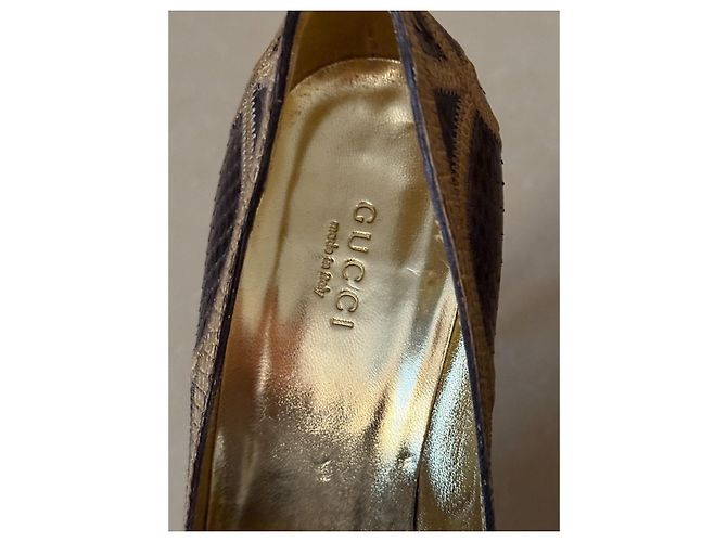 Décolleté Gucci in pelle - vista 4