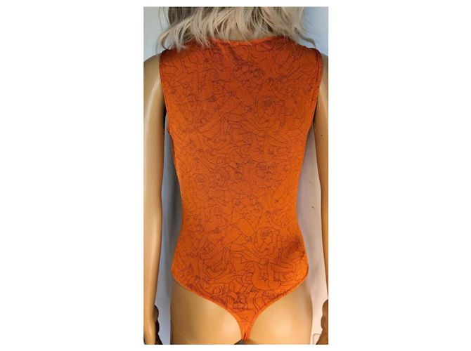 Body Bustier Vivienne Westwood Naranja - vista 5