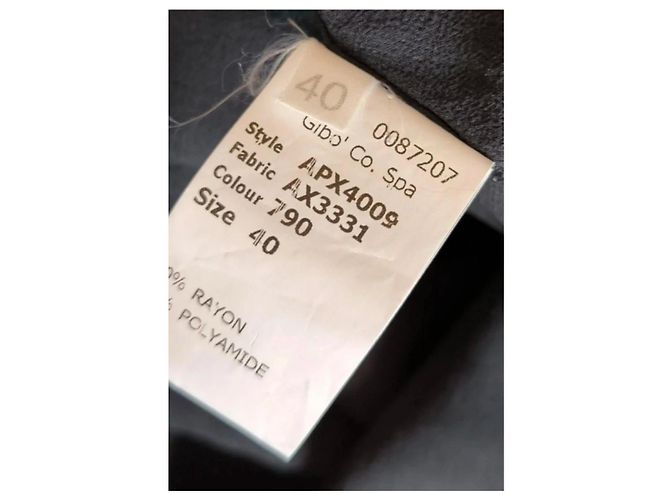 Vintage John Galliano Kleid Schwarz - Ansicht 2
