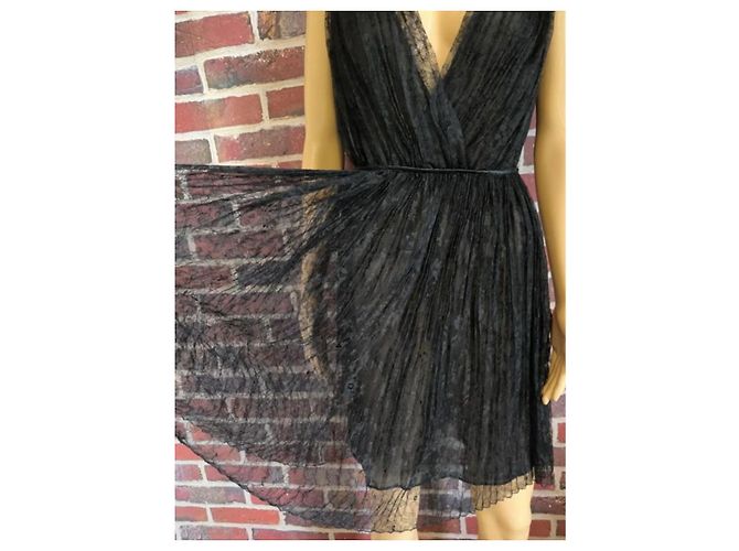 Vintage John Galliano Kleid Schwarz - Ansicht 6