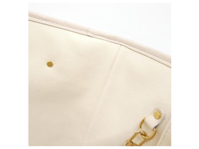 Borsa Neverfull MM in Monogram Empreinte Louis Vuitton Beige - vista 9