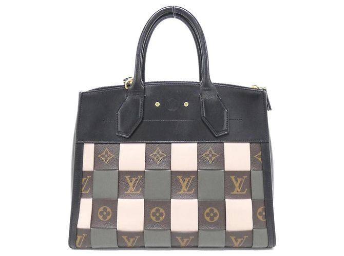 Borsa City Steamer MM Louis Vuitton Nero - vista 2