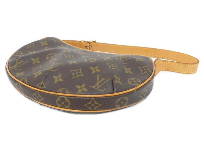 Borsa a Spalla Pochette Croissant Monogramma Louis Vuitton Marrone - vista 2