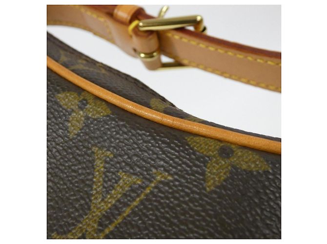 Borsa a Spalla Pochette Croissant Monogramma Louis Vuitton Marrone - vista 4
