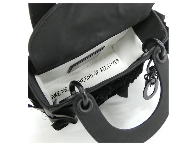 LADY DIOR MINI Handtasche von Christian Dior Schwarz - Ansicht 8