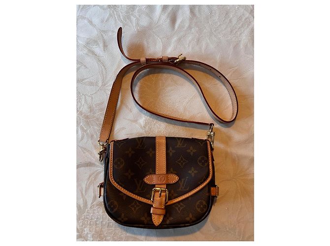 Louis Vuitton Saumur BB Monogram Canvas Bag - view 2