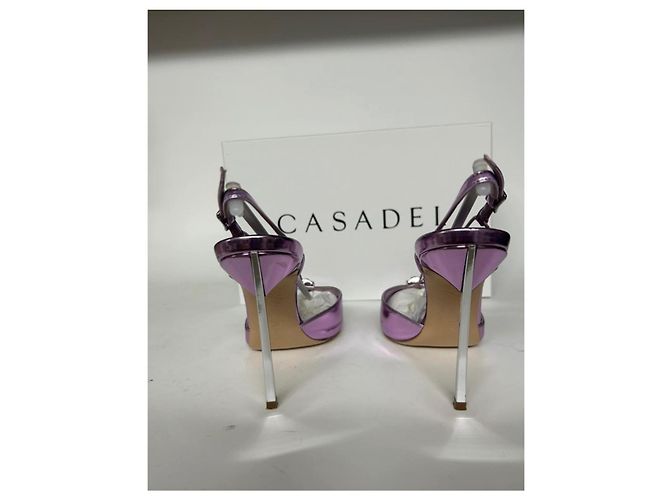 Décolleté Casadei Blade in pelle - vista 7