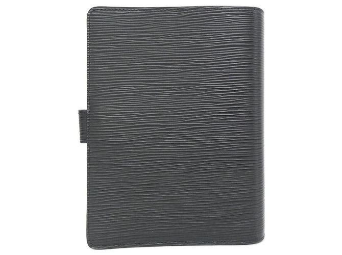 Louis Vuitton Epi Agenda MM Organizer Black - view 2