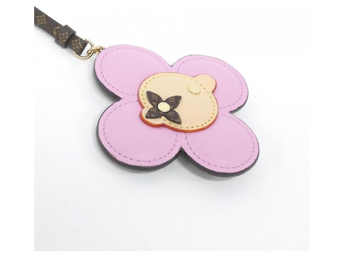 Charm per borsa Vivienne Monogram Louis Vuitton Marrone Rosa - vista 2