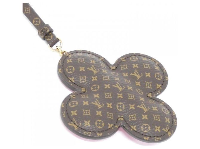 Charm per borsa Vivienne Monogram Louis Vuitton Marrone Rosa - vista 3