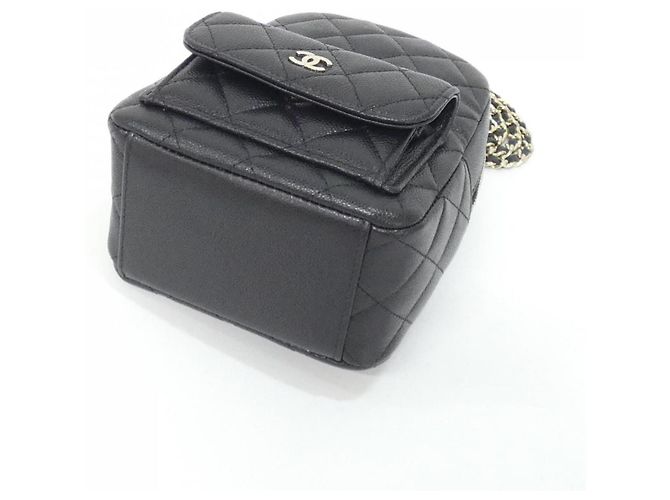 Zaino Chanel Timeless Classic Line AP3753 Nero - vista 3