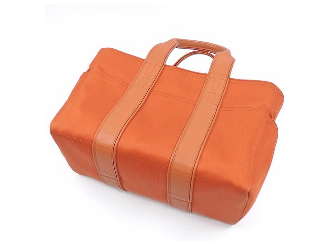 Borsa a mano Hermès Acapulco Arancione - vista 2