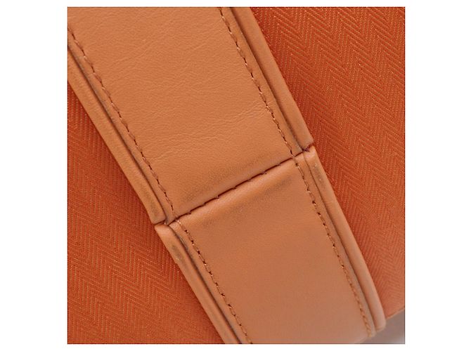 Borsa a mano Hermès Acapulco Arancione - vista 4