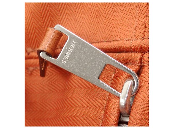 Borsa a mano Hermès Acapulco Arancione - vista 7