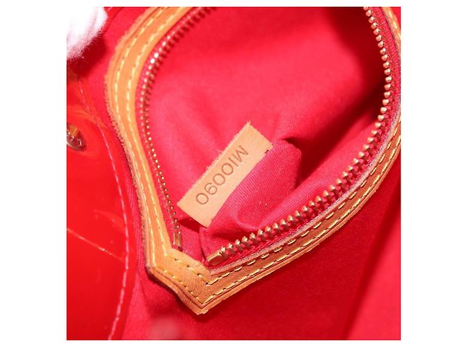 Borsa Reade Monogram Vernis PM Louis Vuitton Rosso - vista 7