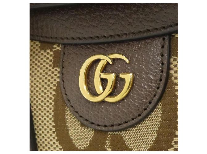 Borsa Gucci DIANA 660195 UKMBT Marrone Cammello - vista 4