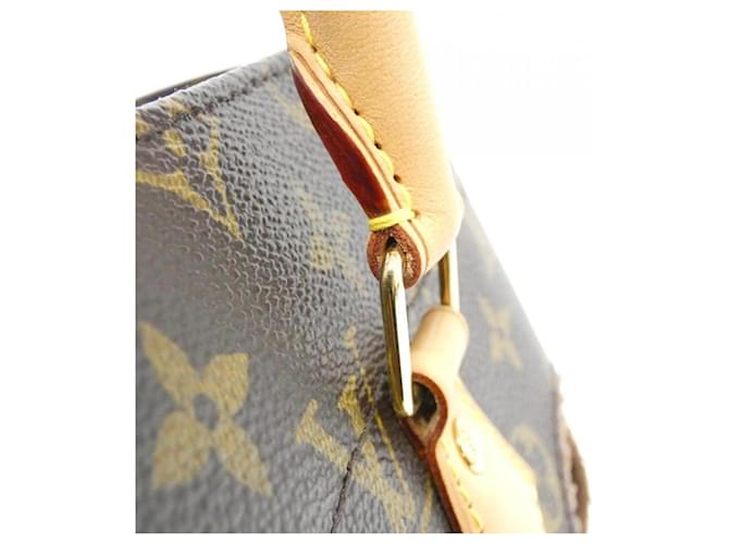 Borsa Louis Vuitton Monogram con buchi Marrone - vista 4