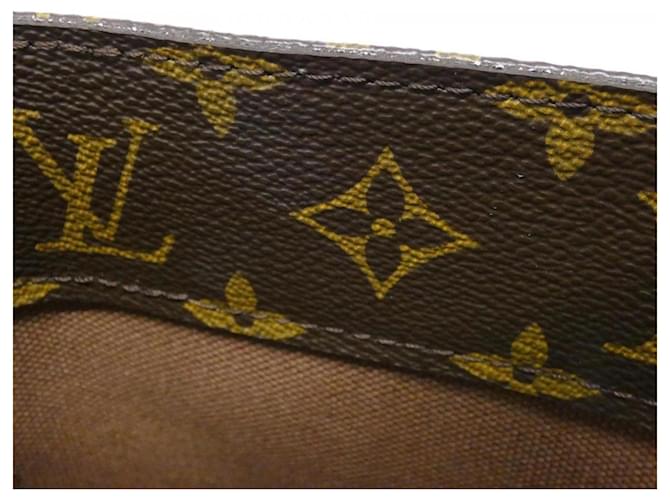 Borsa Louis Vuitton Monogram con buchi Marrone - vista 7