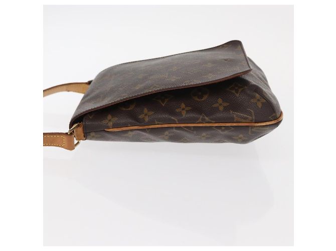 Borsa Musette Salsa Louis Vuitton in tela Monogram GM Marrone - vista 4