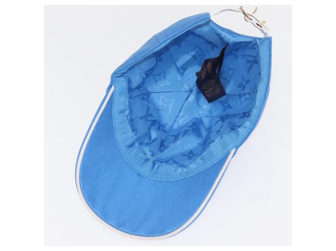 LOUIS VUITTON Cappello Monogram Yayoi Kusama Infinity Dot Blu M7068M Auth 159436SM - vista 10