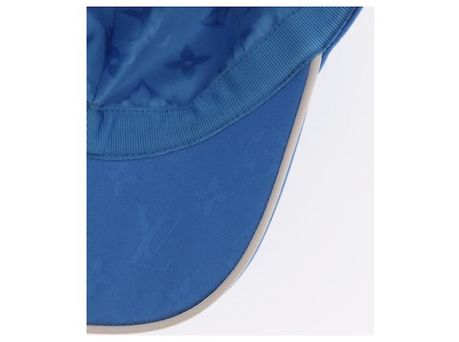 LOUIS VUITTON Cappello Monogram Yayoi Kusama Infinity Dot Blu M7068M Auth 159436SM - vista 15