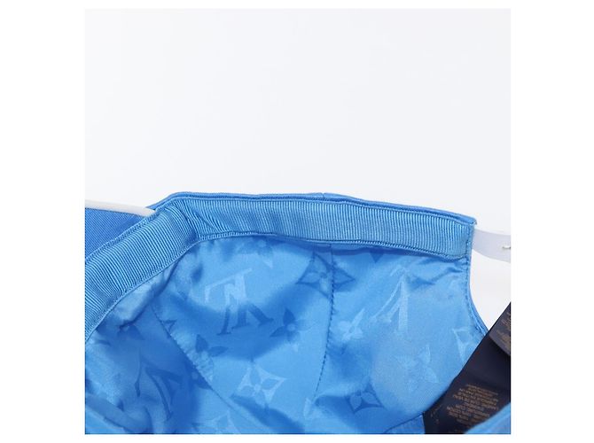 LOUIS VUITTON Cappello Monogram Yayoi Kusama Infinity Dot Blu M7068M Auth 159436SM - vista 19